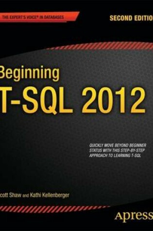 Cover of Beginning T-SQL 2012