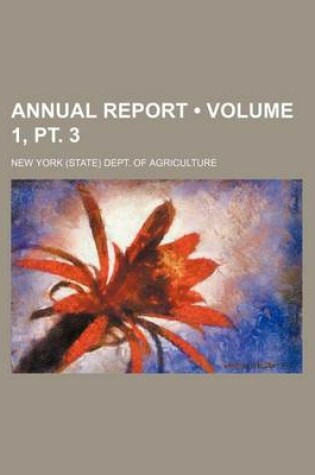 Cover of Annual Report (Volume 1, PT. 3)