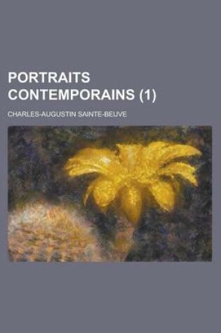 Cover of Portraits Contemporains (1)