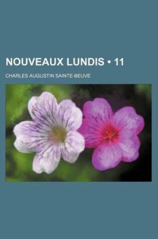 Cover of Nouveaux Lundis (11)