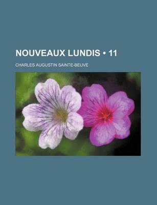 Book cover for Nouveaux Lundis (11)