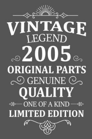 Cover of Vintage Legend 2005 Original Parts