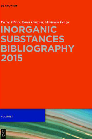 Cover of Inorganic Substances Bibliography