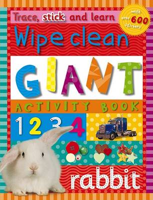 Cover of Trace, Stick, And Learn - Wipe Clean Giant Activity Book