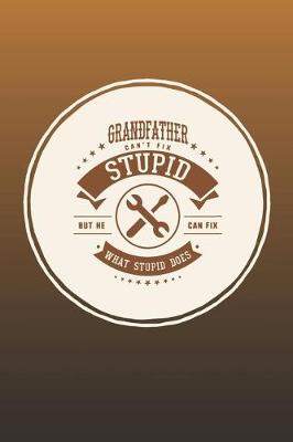 Book cover for Grandfather Can't Fix Stupid But He Can Fix What Stupid Does