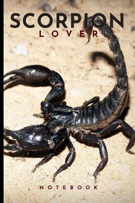 Book cover for Scorpion Lovers Notebook