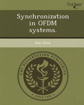 Book cover for Synchronization in Ofdm Systems