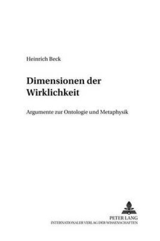 Cover of Dimensionen Der Wirklichkeit