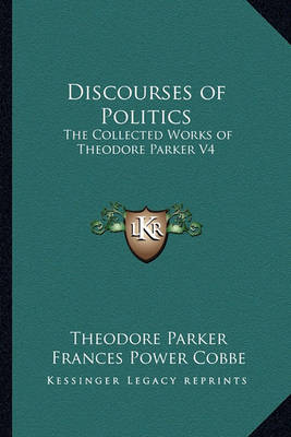 Book cover for Discourses of Politics