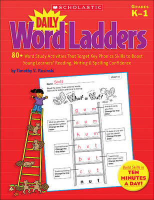 Book cover for Daily Word Ladders: Grades K-1