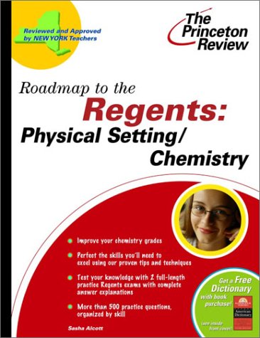 Cover of Roadmap to the Regents: Physical Setting/Chemistry