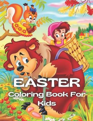 Book cover for Easter Coloring Book For Kids