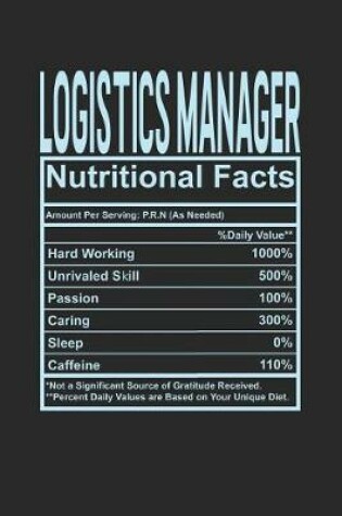 Cover of Logistics Manager Nutritional Facts