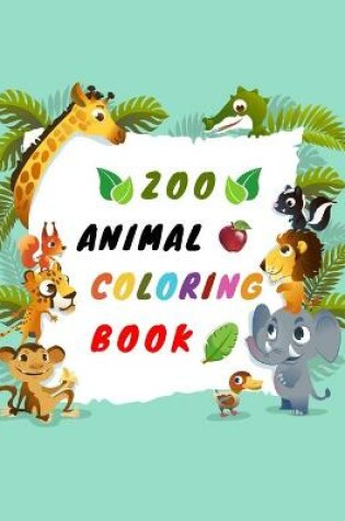 Cover of Zoo Animal Coloring Book