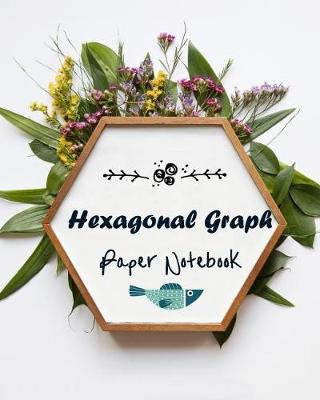 Book cover for Hexagonal Graph Paper Notebook