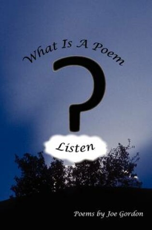 Cover of What Is a Poem?