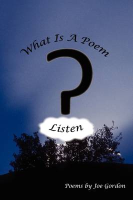 Book cover for What Is a Poem?