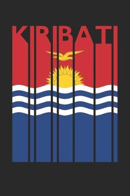 Book cover for Vintage Kiribati Notebook - Retro Kiribati Planner - I-Kiribati Flag Diary - Kiribati Travel Journal