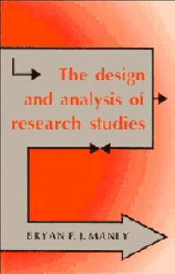 Book cover for The Design and Analysis of Research Studies