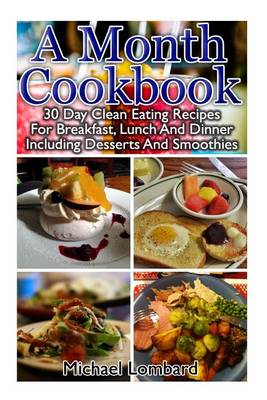 Book cover for A Month Cookbook