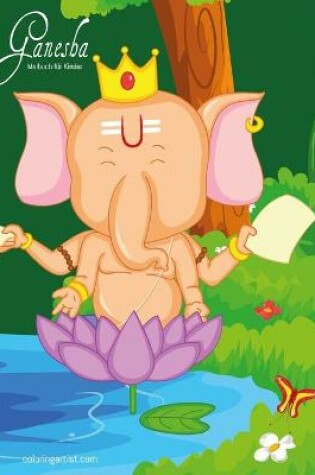 Cover of Ganesha-Malbuch für Kinder 1