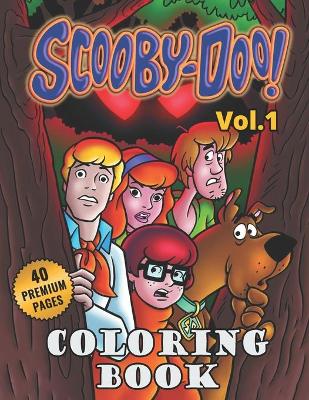 Book cover for Scooby Doo Coloring Book Vol1