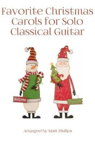 Cover of Favorite Christmas Carols for Solo Classical Guitar