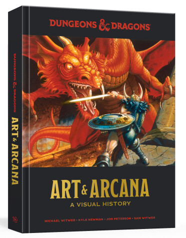 Book cover for Dungeons and Dragons Art and Arcana