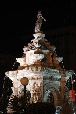 Book cover for A Fountain in Mumbai, for the Love of India