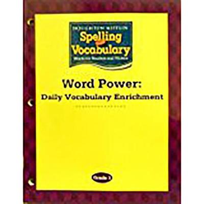 Cover of Houghton Mifflin Spelling and Vocabulary