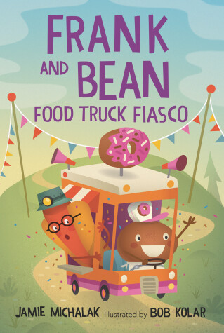 Book cover for Frank and Bean: Food Truck Fiasco