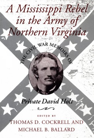 Book cover for A Mississippi Rebel in the Army of Northern Virginia