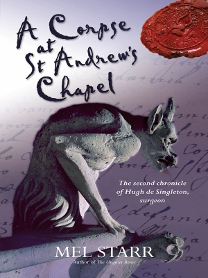 Book cover for A Corpse at St Andrew's Chapel