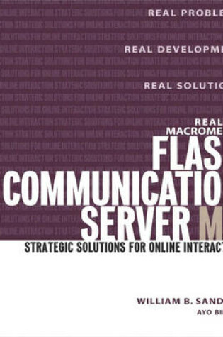 Cover of Reality Macromedia Flash Communication Server MX