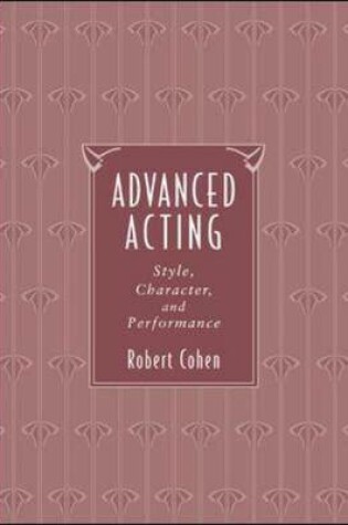 Cover of Advanced Acting