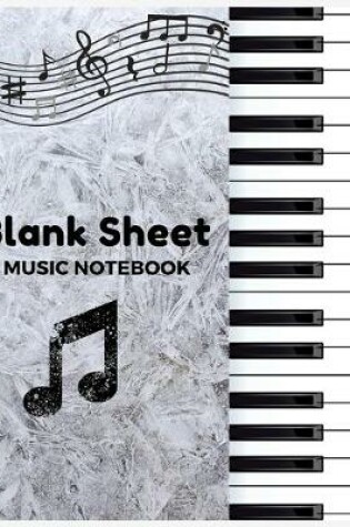 Cover of Blank Sheet Music Notebook