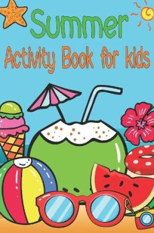 Cover of Summer Activity Book for kids