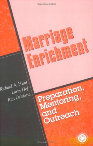 Book cover for Marriage Enrichment--Preparation, Mentoring, And Outreach