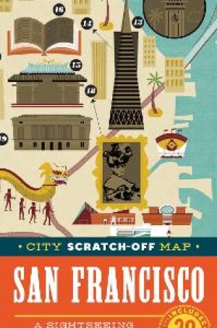 Cover of City Scratch-Off Map: San Francisco