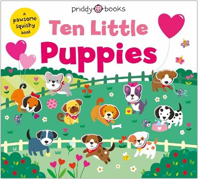 Book cover for Little Squishies: Ten Little Puppies