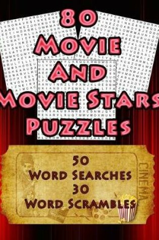 Cover of 80 Movie And Movie Stars Puzzles