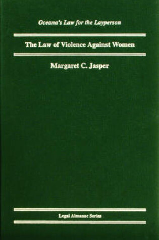 Cover of The Law of Violence Against Women