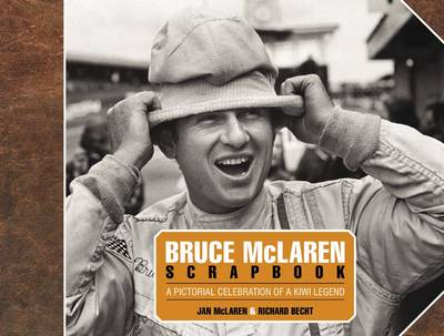 Book cover for Bruce McLaren Scrapbook