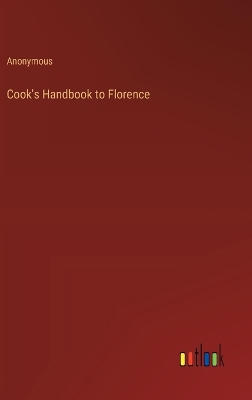 Book cover for Cook's Handbook to Florence