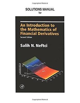 Book cover for Neftci Solutions Manual to An Introduction to the Mathematics of Financial Derivatives