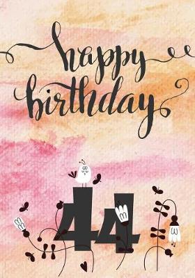 Book cover for Happy Birthday 44