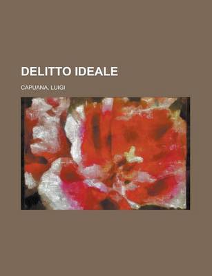 Book cover for Delitto Ideale