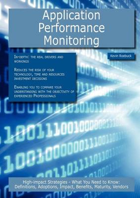 Book cover for Application Performance Monitoring