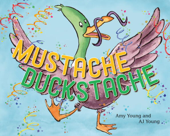 Book cover for Mustache Duckstache