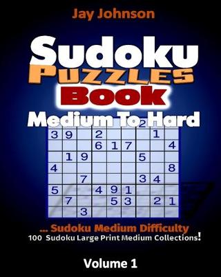 Book cover for Sudoku Puzzle Book Medium to Hard